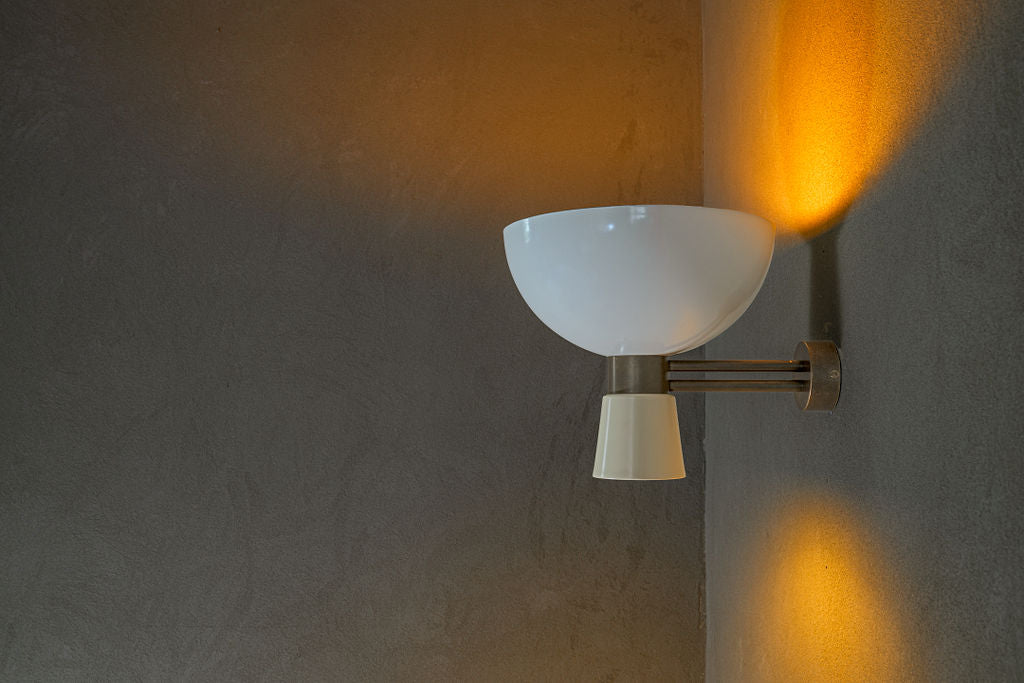 brass wall sconce