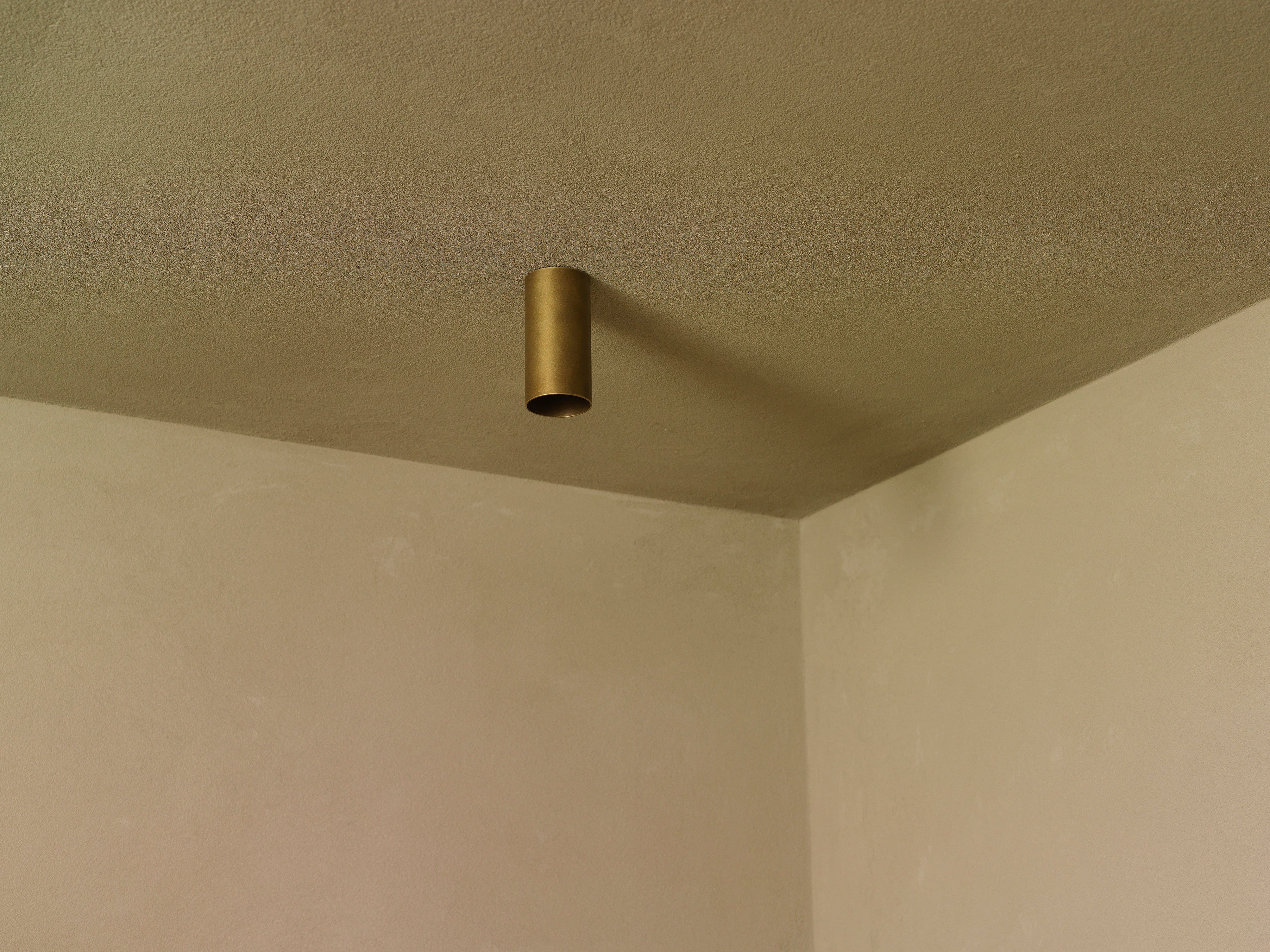 Handcrafted surface mounted can by Transmitt. Custom finishes. Mid-Century Inspired. Made in Australia.